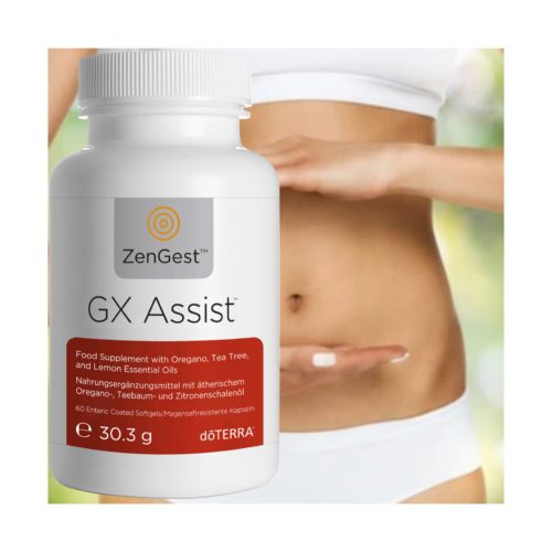 dōTERRA  GX Assist™ Táplálékkiegészítő oregánó, teafa, és citrom esszenciális olajokkal