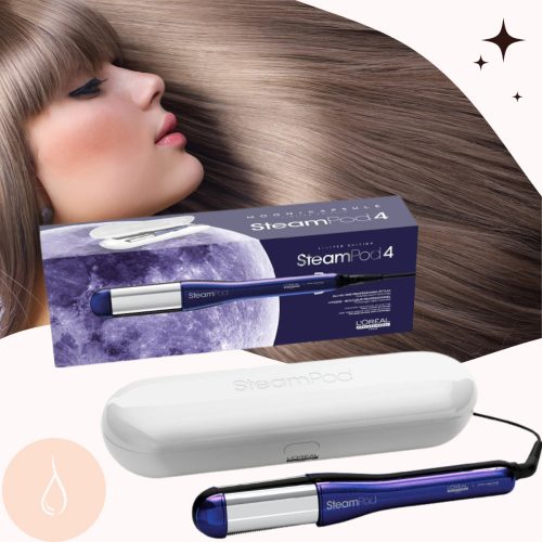 L'oréal SteamPod Moon Capsule digitális készlet ajándék hajápolóval - LIMITÁLT KIADÁS