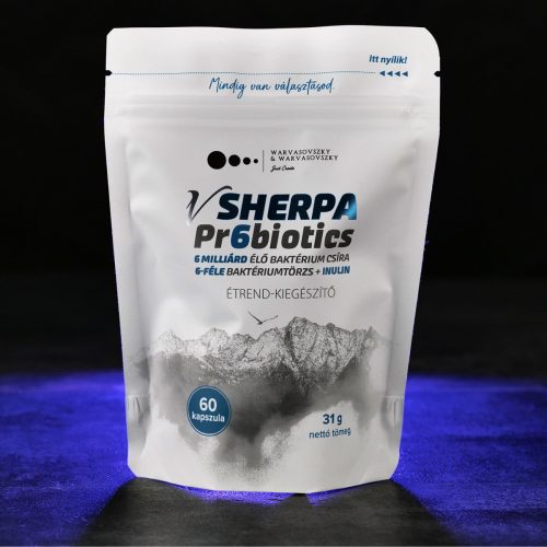 vSherpa Pr6biotics étrend-kiegészítő, BÉLFLÓRA EGYENSÚLY